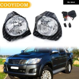 フォグランプ ヘッドライト トヨタ ハイラックス ヴィーゴ MK6 2008 - 11 車用 フォグランプ 電球 付き ドライビングランプ カーアクセサリー