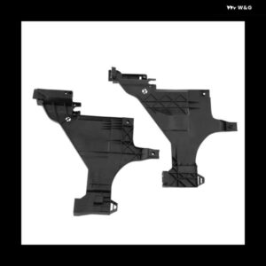 2PCS フロント L+R ヘッドライト マウント サポート プレート ブラケット アウディ A4 S4 B8 2013-2016 8T0941453B 8T0941453D 8T0941454B