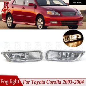 フロント バンパー フォグランプ フォグランプ アセンブリ ドライビングランプ カー スタイリング トヨタ カローラ 2003-2004 81200-02060 81210-2060