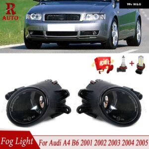 ハロゲンとLED 電球 フロント バンパー フォグランプ フォグランプ アウディ A4 B6 2001 - 05カー スタイリング 8E0941699車