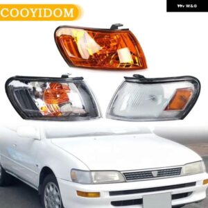 トヨタ カローラ AE100 E100 AE101 1993 - 97 フロントコーナーランプカバー ウィンカーライト バルブ 無 81611-12530