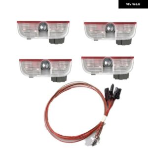 4個ドア ハザード灯 インテ リアランプ ライト投影ランプ付きVW PASSAT B6 B7 GOLF 5 MK6 GOLF 7 MK7 TIGUAN 3AD 947 411