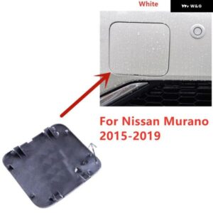 ホワイトフロント バンパー 牽引フックアクセスカバー キャップ 日産 ムラーノ 2015-2022