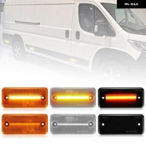 フィアット デュカート シトロエン リレー プジョー ボクサー ルノー マグナム ミッドライナー プレミアム トラック ボルボ FE FL LEDサイドマーカーランプ