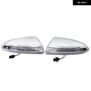 車用左+右LEDバックミラー ウィンカーライト メルセデス-ビアノVITO W639 W204 S204 A2048200721 A2048200821