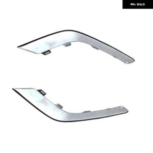 フロント フォグランプ ランプクローム トリム カバー ガーニッシュ スズキ SX4 S-CROSSフェイスリフトSX4クロスオーバー2016-2021