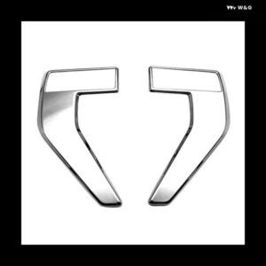 2020 2021 車用クロームサイドエア アウトレット グリル トリム カバー 自動車 外装