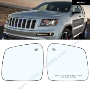 バックミラー サイドミラー レンズ JEEP GRAND CHEROKEE 2011-2021 DODGE DURANGO 2014-2021 US バージョン カーガラス ヒーター付き