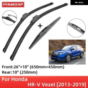 ホンダ HR-V ヴェゼル 2013-2019 フロントリア ワイパー ブレード ブラシカッターアクセサリー Jフック 2013 - 19