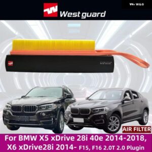 BMW X5 XDRIVE 28I 40E 2014-2018 X6 XDRIVE28I 2014- F15 F16 2.0T 2.0プラグイン 13718626739 エア フィルター MA8110