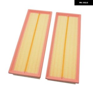 2個 車用エア フィルター クリーナー エレメント A2730940404 メルセデス ベンツ W203 W204 W211 W212 W221 C240 C280 C300 E320 S350 CLC/K ML GLK