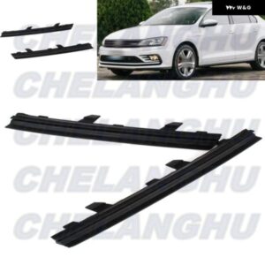 VW JETTA GLI 2015 - 18 1ペア フロント フォグランプ ランプモールディング ブラケット トリム カーアクセサリー 5C6807233B 5C6807234B