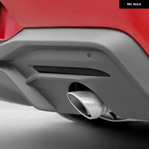 スモークブラックリア フォグランプ ランプ トリム カバー デコレーション フォード マスタング2024 2025 外装 アクセサリー