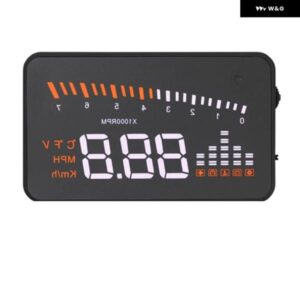 X5 車用HUDヘッドアップ ディスプレイ OBDスピードプロジェクター 汎用