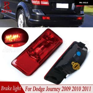 リア バンパー ブレーキライト ハザード灯 電球 付き リフレクター ストップライト ダッジ ジャーニー2009 2010 2011年式車