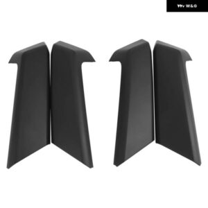 4PCS ドアハンドル カバー フォルクスワーゲン ティグアン2018-2020サイドドア パネル プルハンドル トリム 5NG867172A = 5NN867172A