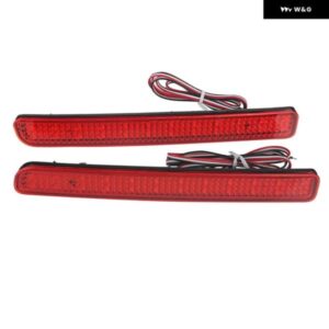 LEDリア バンパー リフレクター ライト レッド 車用 運転用 ブレーキ フォグランプ ランドローバー ディスカバリー 3 4/L320 2005-2013