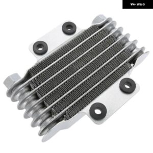 オートバイ エンジン 冷却 ラジエーター 85ML 汎用 シルバーアルミ 100CC-250CC オートバイ ダート バイク