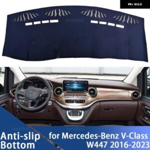 メルセデス ベンツ V クラス W447 プレフェイスリフト 2016-2023 車用 ダッシュボード カバー 光を避ける パッド 計器盤カバー マット カーペット