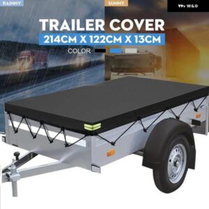 防水 カバー トレーラー 防水 シート貨物カバー カスタム カバー 伸縮性ウェビング多目的ほとんどトレーラーに使用可能