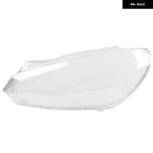 ゴルフ 6 -MK6 2010-2014 車用 ヘッドライト カバー クリアレンズ ヘッドランプ ランプシェード シェル 左側