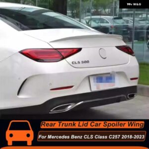 メルセデス ベンツ CLS クラス C257 CLS300 CLS350 CLS260 AMG 2018-2023 リア トランク リッド カースポイラー ウィング
