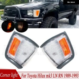フロント バンパー コーナーライト トヨタ ハイラックスMK3 LN RN 1989 - 93 ウィンカーライト コーナーマーカーシグナルライト