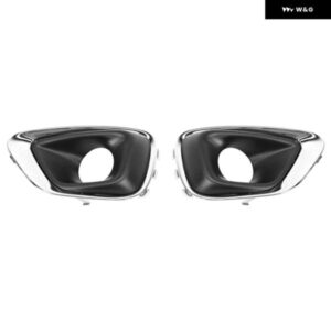 2014-2017 ジープ コンパス フロント 左右 フォグライト ランプ ベゼル 1ペア 68213205AA 68213204AA