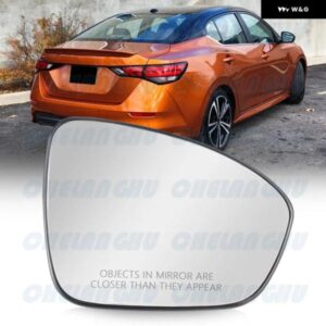 日産 セントラ 2020 2021 カーアクセサリー 右側バックミラー ガラス ヒーターなし