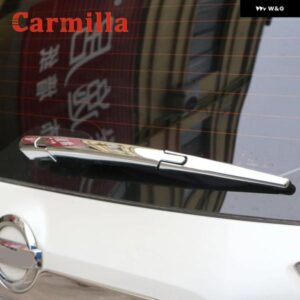 ABS クローム リア ワイパー トリム ステッカー ウィンドウ ワイパー カバー 日産 ローグ X-TRAIL XTRAIL T32 2013 - 2019