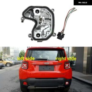 ジープ レネゲード カーアクセサリー リア テールライト ランプ バルブ ホルダー 固定ソケット 回路基板 テールライト ランプ ベース 1個