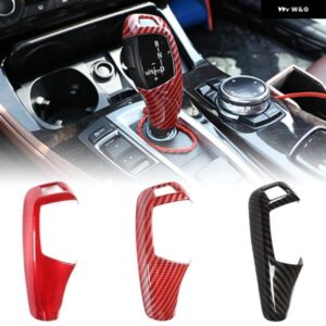 RHD カーボン カー ギア シフト パネル フレーム ギアノブカバー ヘッド トリム BMW 3 4 5 6シリーズ F20-F23 F30-F36 F10 F18 X3 X4 X5 X6
