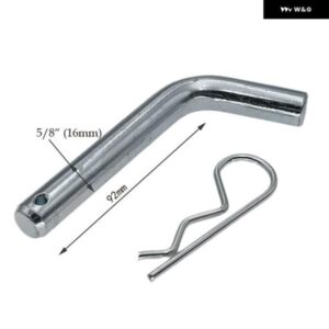 トレーラーヒッチピンとクリップ 5/8インチ径トレーラーヒッチ 2インチ径レシーバーヒッチボール マウント