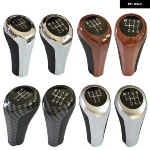 BMW 1 3 5 6シリーズ E30 E32 E34 E36 E38 E39 E46 E53 E60 E63 E83 E84 E90 E91 車 5 6速レザーギアスティック シフト ノブ