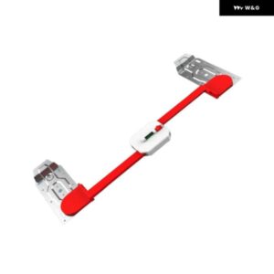 エアコン ブラケット プレートレベルルーラー実用 取り付けアクセサリー高精度効率 取り付けツールダブルスロット