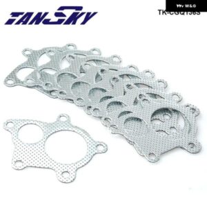 10個 5ボルト T3 T4 GT35 GT35R ターボガスケット ターボ マニホールド ダウン パイプ ホンダ シビック H22 F22 B16 B18 D16 TK-CGQ136S