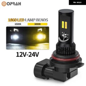 CANBUS 3600LM LED H7 H11 9005 HB3 9006 HB4 フォグランプ デュアルカラー ホワイト アンバー LED バルブ 車用 ドライビングランプ トヨタ シュコダ フォー