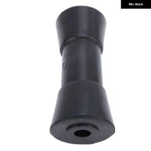 6インチ マリンキールローラー PU ブラック ボートトレーラーローラー ボートトレーラー ブラック キールローラー ボートトレーラー キールローラー