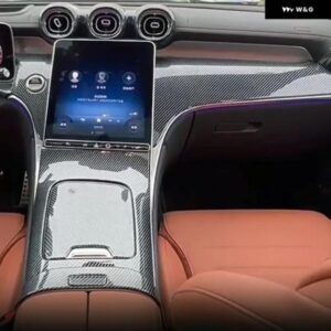 メルセデスベンツ GLC X254 LHD 2023 2024 車 ABS カーボン カラー インテリア モールディング デコレーション カバー ステッカー アクセサリー