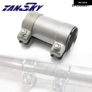 2.25インチ 58MM 304 ステンレス マフラー パイプ コネクタ ジョイナースリーブ クランプコネクタ 2.25インチ チューブ EPLJG58ST