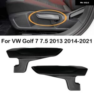 左右車フロントブラックシート高さ調整レベルハンドル VW ゴルフ 7 7.5 2013 - 17-2021 5G0882251 5G0882252