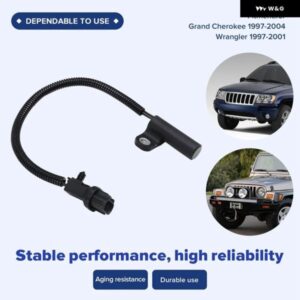 車用 クランクシャフト ポジションセンサー 4897321AA 56027868AB ジープ グランド チェロキー 1997-2004 ラングラー 1997-2001 カーアクセサリー