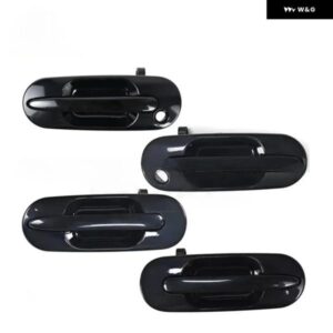 外装 ドアハンドル フロント リア 外側 ホンダ CR-V CRV 1997 - 01 左 右 ブラック