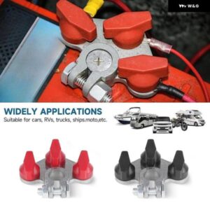 2個マルチ接続トップポストバッテリー端子リペア部品パワーインバータ で簡単に取り付けられる亜鉛構造