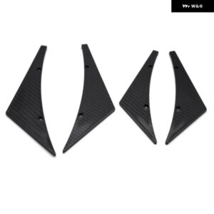 フロント バンパー リップ ディフューザー スプリッターフィン ボディスポイラー カナード バランスチン