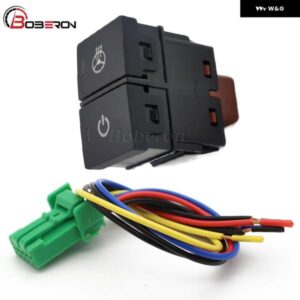 ホンダ デュアルキースイッチ フォグランプ レコーダー レーダー パワー LED ステアリングホイール ヒーター スイッチ ボタン