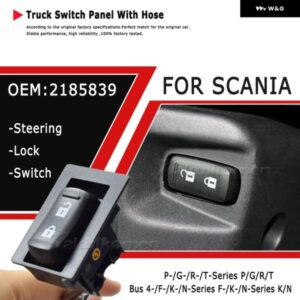 ステアリングコラム調整レギュレーターロックスイッチ 2185839 スカニアバス 4-/F-/K-/N-シリーズ F-/K-/N-シリーズ K/N カーアクセサリー