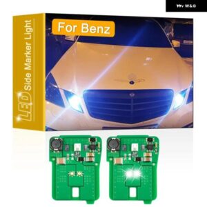 12V ホワイト LED パーキング ポジションライト メルセデスベンツ E クラス W212 C207 A207 W207 2010 - 13