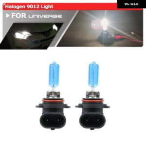 2X 9012 HIR2 ハロゲン 電球 55W 6500K キセノン クリアホワイト カー スタイリング カー ヘッドライト 9012LL HIR2 PX22D カー ヘッドライト 電球