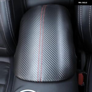 カーアクセサリー フォード マスタング 2024 2025 センター アームレスト パッド 肘 サポート カバー